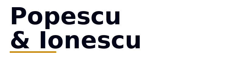 Popescu & Ionescu logo